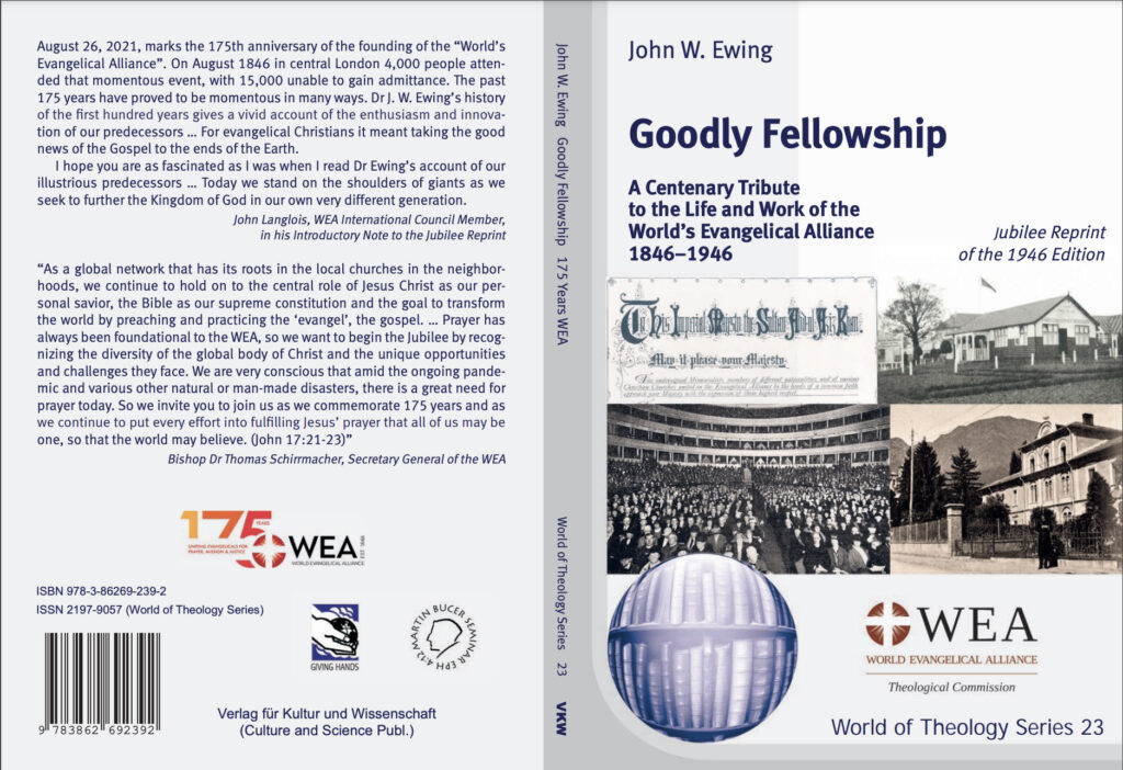 unnamed 1 La WEA publica una reimpresión del 175 aniversario de “Goodly Fellowship”, 1946 Tributo a la vida y obra de la WEA